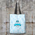 Blue Texas Nurse Linen Tote Bag - GreatGiftItems.com