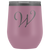 # Monogrammed Wine Tumbler - W