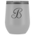# Monogrammed Wine Tumbler - B