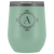 # Monogrammed Wine Tumbler - A