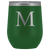 # Monogrammed Wine Tumbler - M