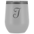 # Monogrammed Wine Tumbler - I