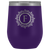 # Monogrammed Wine Tumbler - F