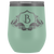 # Monogrammed Wine Tumbler - B