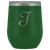 # Monogrammed Wine Tumbler - I