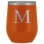 # Monogrammed Wine Tumbler - M