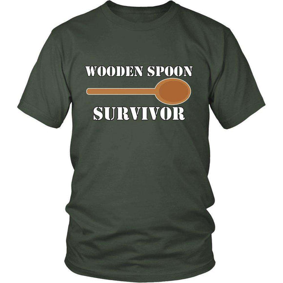 Wooden Spoon Survivor Hilarious T Shirt