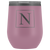 # Monogrammed Wine Tumbler - N