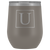 # Monogrammed Wine Tumbler - U