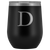 # Monogrammed Wine Tumbler - D
