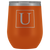 # Monogrammed Wine Tumbler - U