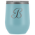 # Monogrammed Wine Tumbler - B
