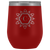 # Monogrammed Wine Tumbler - C
