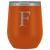 # Monogrammed Wine Tumbler - F