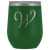 # Monogrammed Wine Tumbler - W